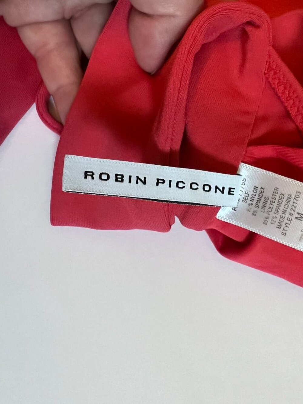 Robin Piccone Red Two-Piece String Bikini - Picture 5 of 5
